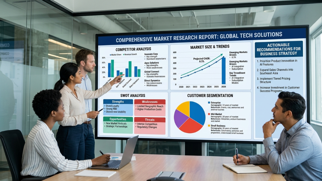 Competitive Market Research Report Generator